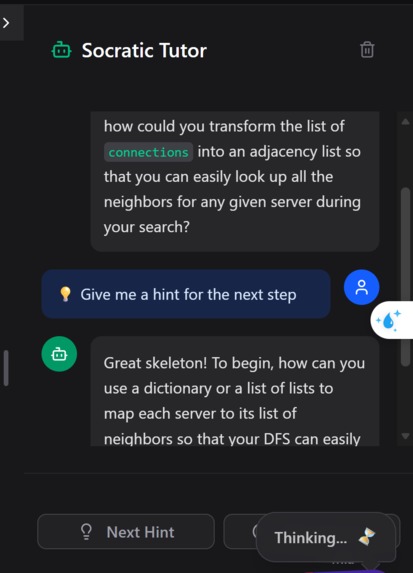 SocraticPy - Socratic Python DSA Tutor – screenshot 2