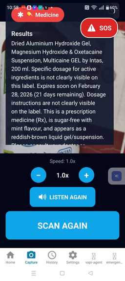 SCOUT: AI Navigator for the Visually Impaired – screenshot 1