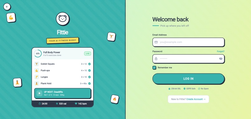 Fittie — Inclusive AI-Powered Adaptive Fitness Coach – screenshot 4