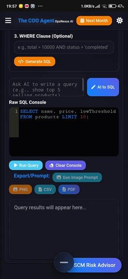 OpsNexus AI : The COO Agent – screenshot 3