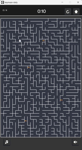 Keymaze Daily – screenshot 1