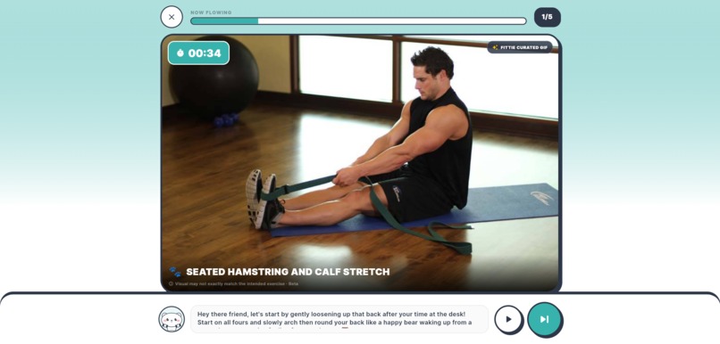 Fittie — Inclusive AI-Powered Adaptive Fitness Coach – screenshot 8