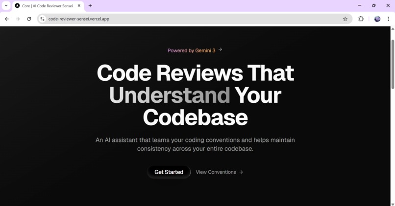 CoRe | COde REviewer sensei – screenshot 1