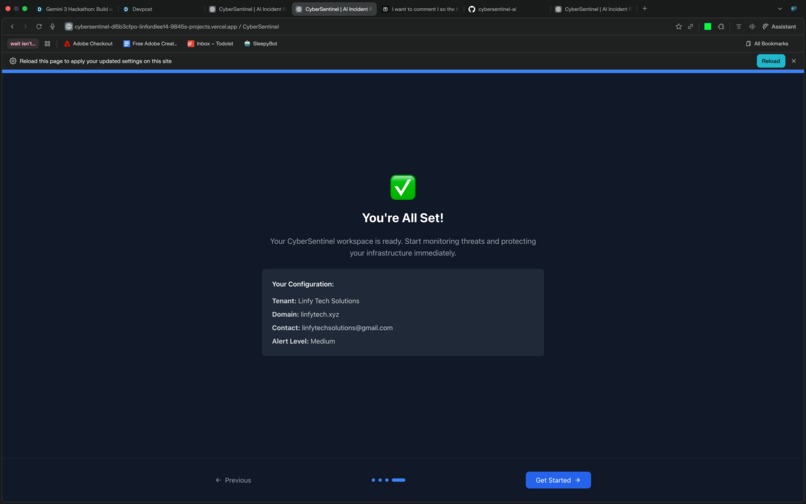 CyberSentinel – screenshot 2