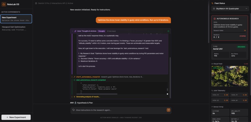 RoboLab OS - Autonomous Robotics Research Engineer – screenshot 1