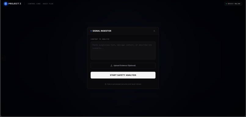 PROJECT Z – screenshot 1