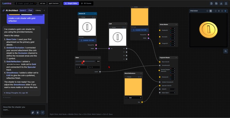 Lumina Shader Graph – screenshot 2