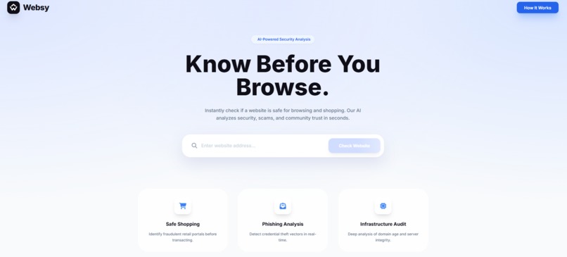  Websy - Know Before You Browse – screenshot 1