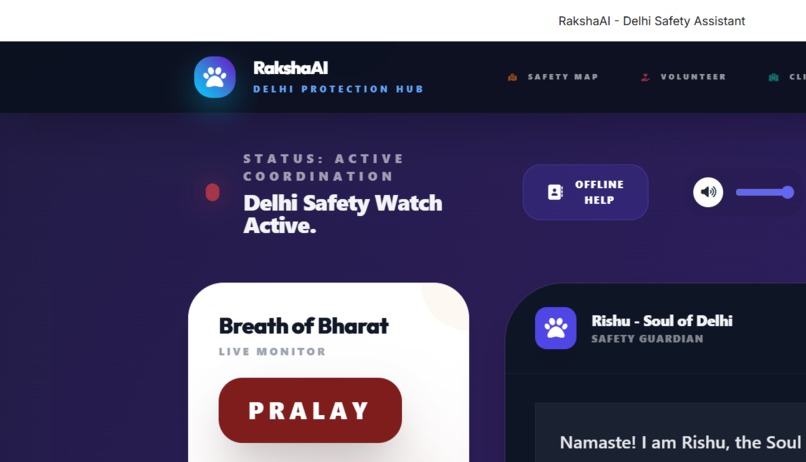 RakshaAI – screenshot 1