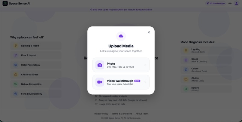 SpaceSenseAI – screenshot 2