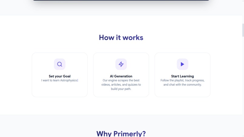Primerly – screenshot 2