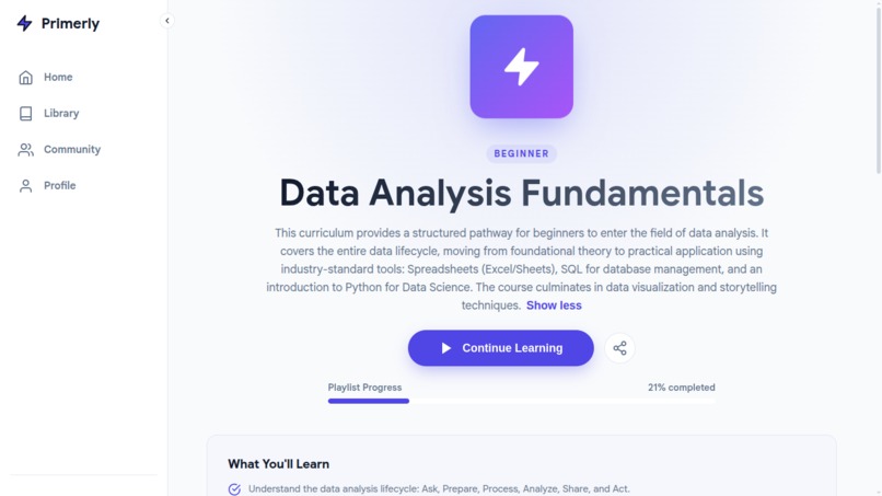 Primerly – screenshot 3