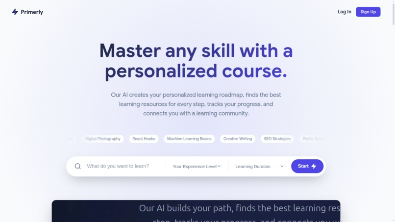 Primerly – screenshot 1