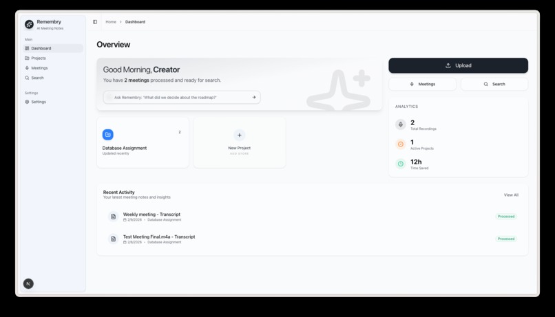 Remembry – screenshot 1