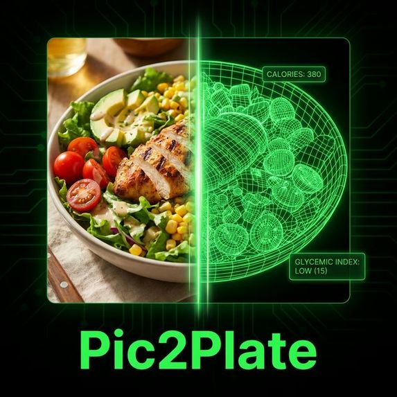 Pic2Plate — AI-Powered Metabolic Health Companion – screenshot 1