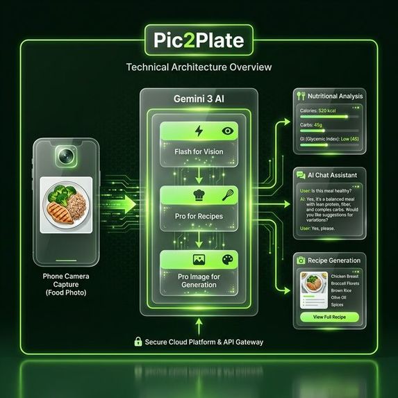 Pic2Plate — AI-Powered Metabolic Health Companion – screenshot 2