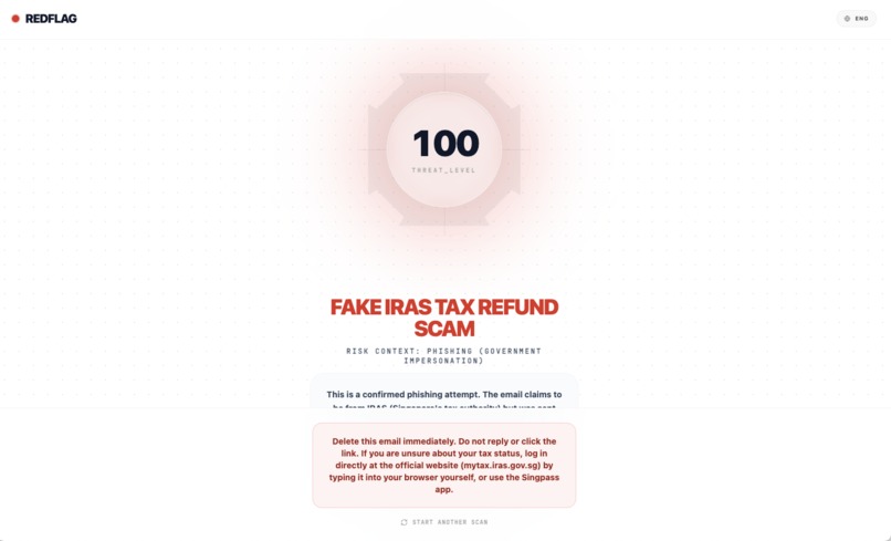RedFlag – screenshot 2