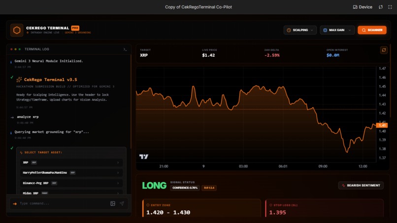 CekRego Terminal – screenshot 1