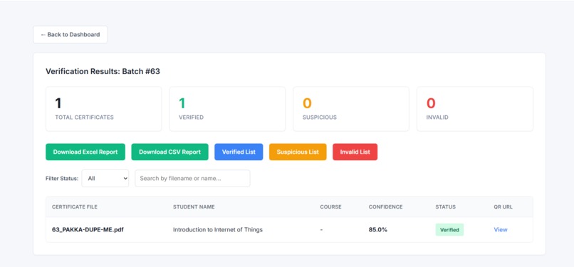 CertiSure  – screenshot 3