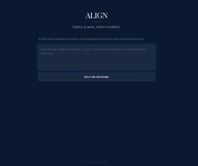 ALIGN – screenshot 2