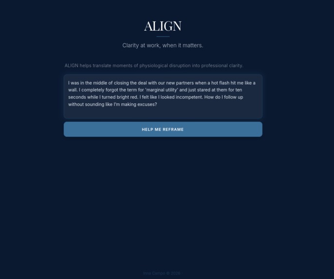 ALIGN – screenshot 3
