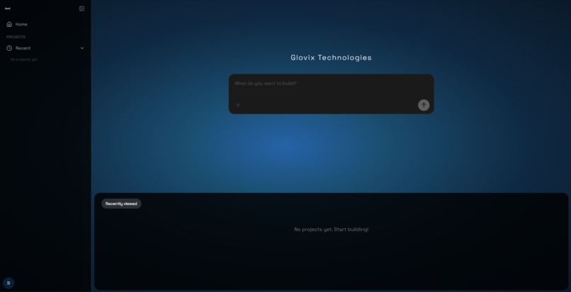 Glovix AI Web Builder – screenshot 3