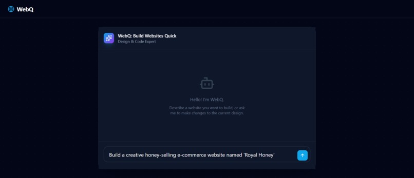 WebQ: Build Websites Quick – screenshot 2