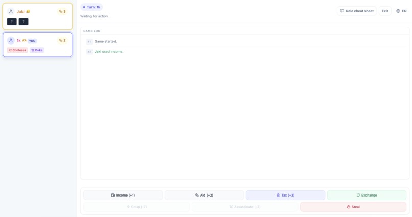 Coup – screenshot 4