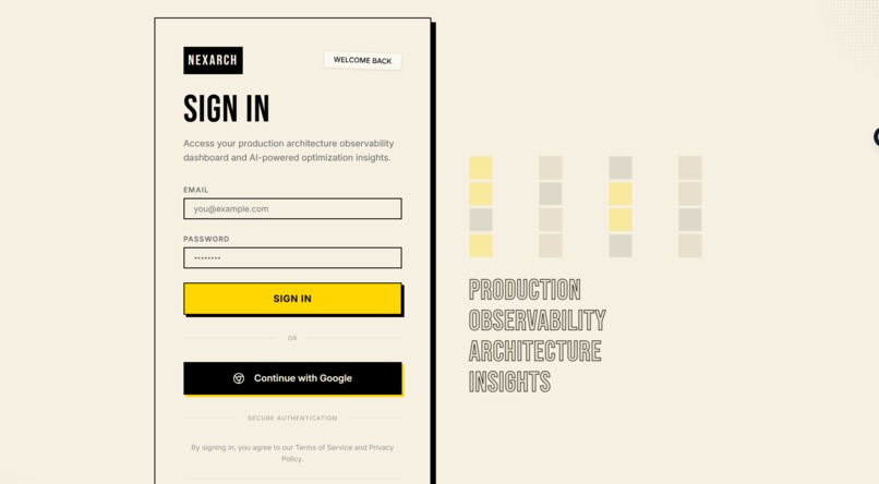 NexArch – screenshot 1