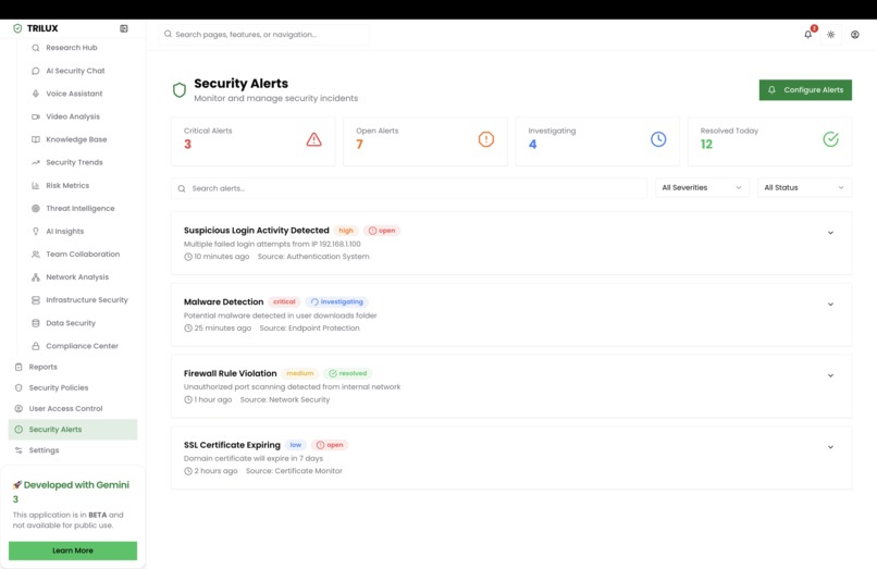 TRILUX – screenshot 3