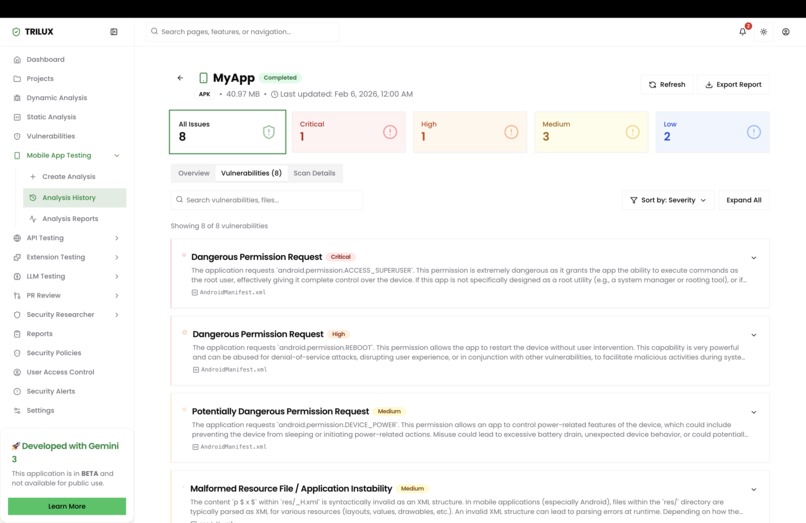 TRILUX – screenshot 13
