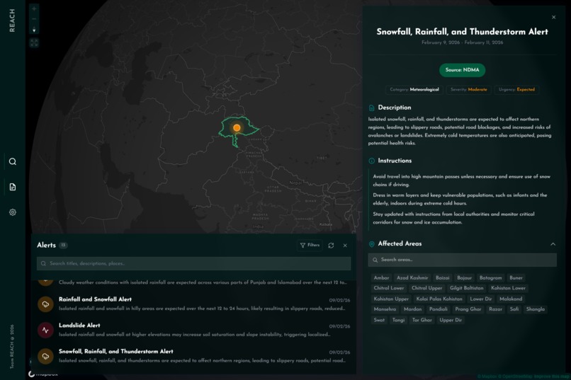 REACH – screenshot 1