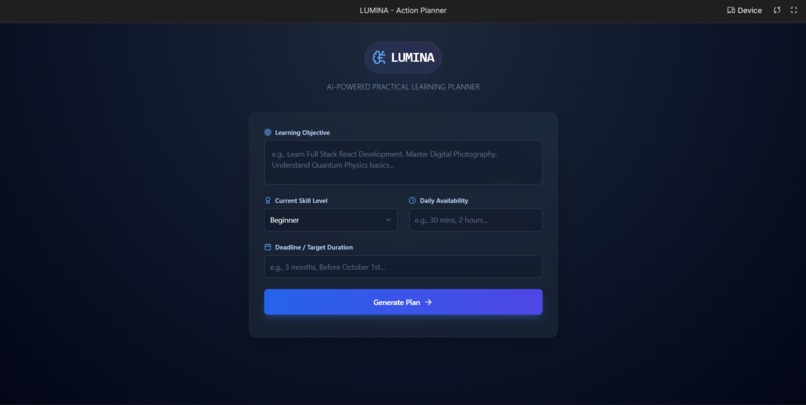LUMINA – screenshot 1