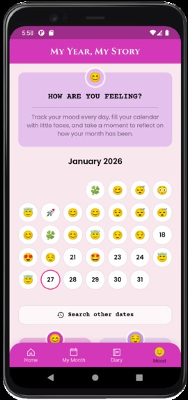 My Year, my Story – screenshot 5