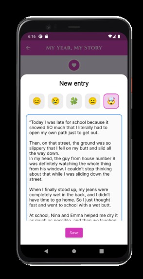 My Year, my Story – screenshot 10