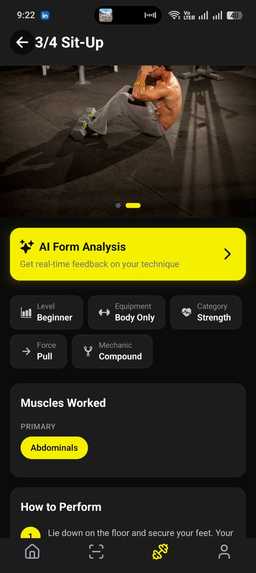 Gymmie - AI Form Scanner – screenshot 4
