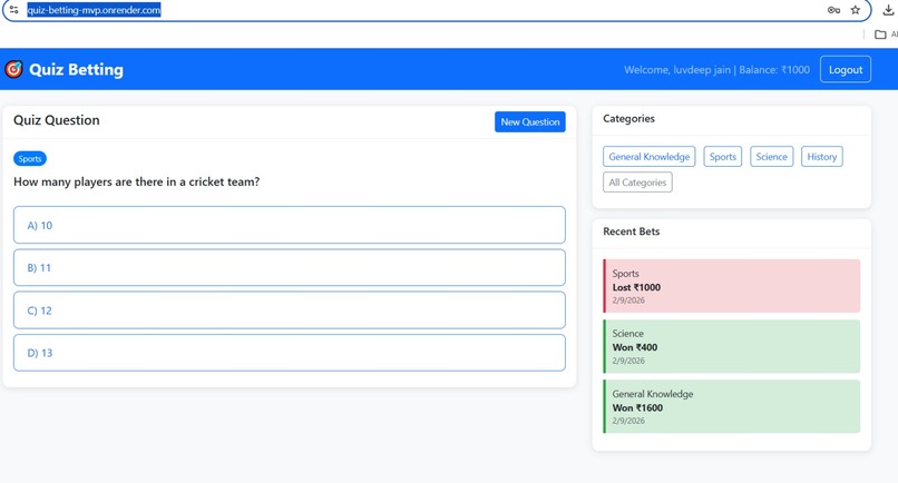 Answer2win – screenshot 1