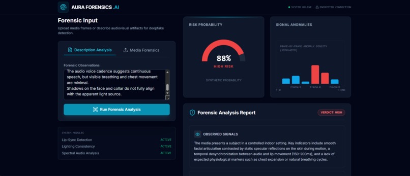 Aura Forensics – screenshot 3