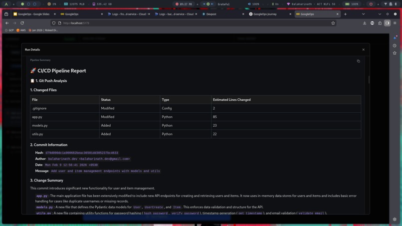 GoogleOps - Agentic AI QA CI/CD Pipelines – screenshot 12