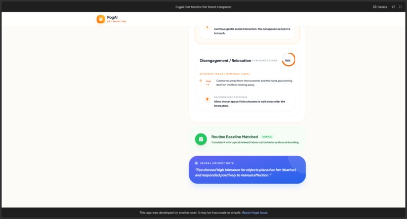PogAI - Track Your Pets Behavior – screenshot 3