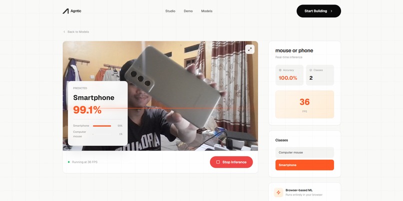 Agntic: Agentic Video-to-Classifier Studio – screenshot 8