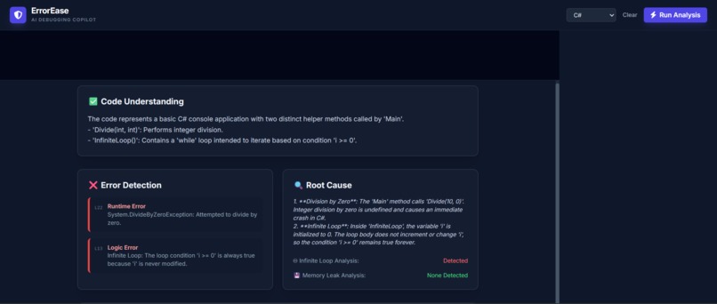 ErrorEase – screenshot 2