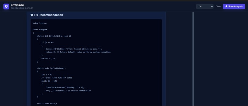 ErrorEase – screenshot 4