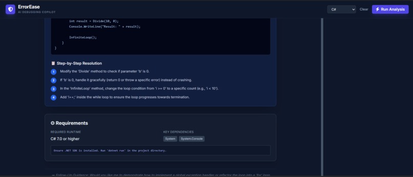 ErrorEase – screenshot 5