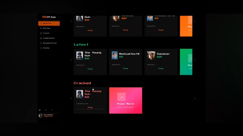 Proff.fun – screenshot 4