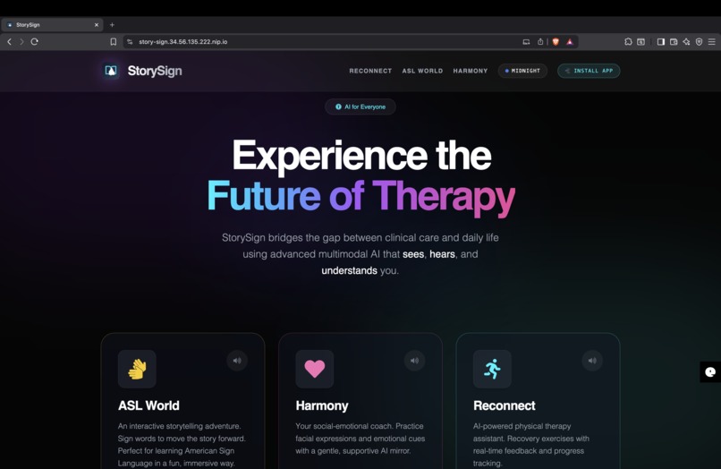 StorySign – screenshot 1