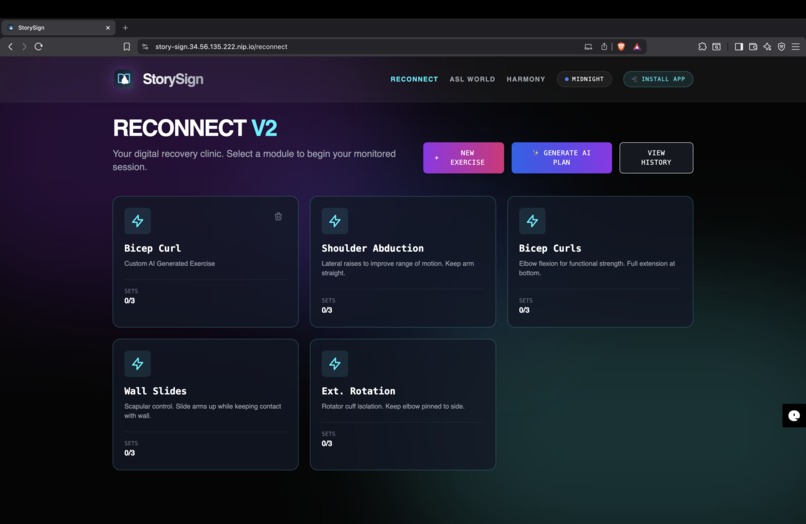 StorySign – screenshot 2