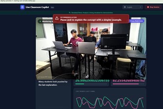 Live Classroom Copilot: Real-time Pedagogical Assistant
