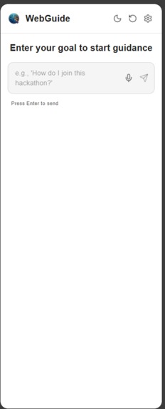 WebGuide – screenshot 2