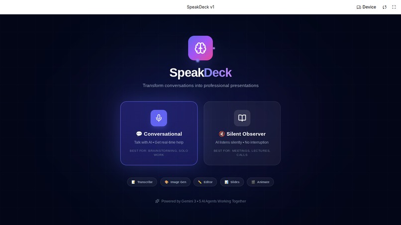 Speak Deck – screenshot 1